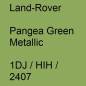Preview: Land-Rover, Pangea Green Metallic, 1DJ / HIH / 2407.